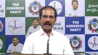 LIVE: YSRCP State Legal Cell President Sri M. Manohar Reddy BYTE