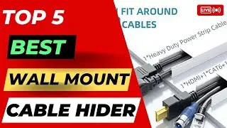 Top 5 Best Wall Mount Cable Hider, How To Hide Tv Wires Without Cutting Wall