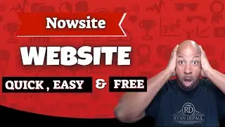 Nowsite Marketing | 💻How to get a free website created for you in less than an hour😱 | Nowsite