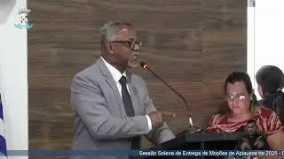 Sessão Solene de Entrega de Moções de Aplausos de 2025