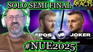 Epos vs Joker &mdash; NUE Beatbox Battles 2025 &mdash; Сольный полуфинал | Реакция