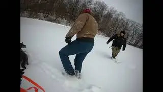 Alpine Cold weather SAR K9 training