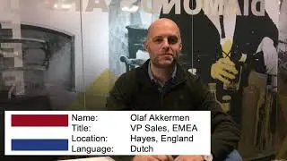 Celebrating Diversity at Rackspace - Olaf Akkermen, Dutch Greeting