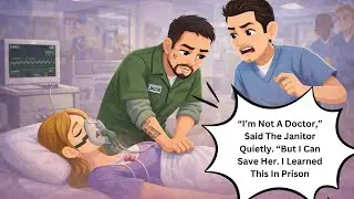&ldquo;I&rsquo;m Not A Doctor,&rdquo; Said The Janitor Quietly. &ldquo;But I Can Save Her. I Learned This In Prison