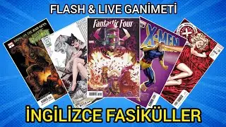 &Ccedil;izgi Roman Alışverişi İngilizce Fasik&uuml;ller | X-Men, Magik, Batman, Fantastic Four & Dr Doom