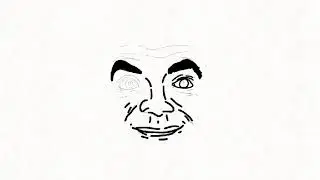 How to draw mr bean