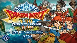 Dragon Quest VIII: PS2 Remaster | NEW HD UI, Fonts & Textures 2023 | PCSX2 1.7.3