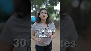 Unknown facts of 30 min walk 😱#weightloss #fitness #fit #befit #workout #walk
