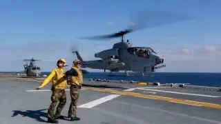 Wasp-class Amphibious Assault Ship USS Kearsarge (LHD3) Operations