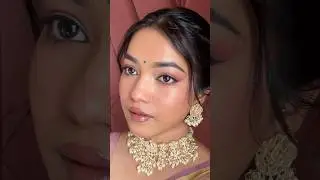 Day - 01  festive  makeup tutorial 🪔 ✅ ✨full face makeup tutorial with affordable products #shorts