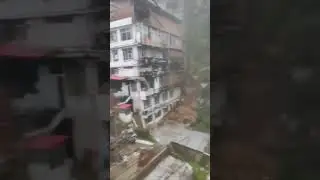 Visuals from Kanlog Shimla - this area falls below the Shimla Bypass more or less middle of town.