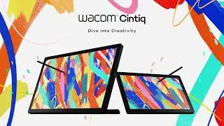 Wacom Cintiq drawing display &ndash; Dive into Creativity with the All-New Pen Display Line