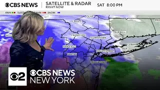 First Alert Weather: 2/8/25 8 p.m. snow update for NYC