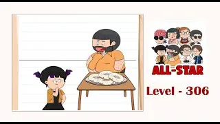 Brain test all star level 306 Find the ghost in this room!