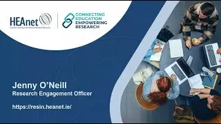 LIR Seminar 2025: Jenny O'Neill - RESIN CoP