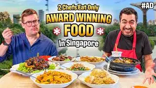 2 Chefs Eat Only AWARD WINNING Food in Singapore for 48 Hours