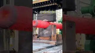 Which company can forge 45-ton drive shaft forgings Forging plant#Forging#Forging Douyin C