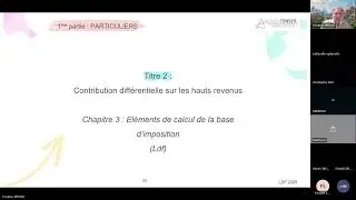 Webinaire - Loi de Finances 2025