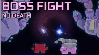 SUPER MEAT BOY FOREVER BOSS FIGHT The Other Side NO DEATH