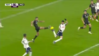 A SCORPION KICK FROM DOMINIC SOLANKE TO EQUALIZE IT FOR SPURS!! Solanke goal against Manchester city
