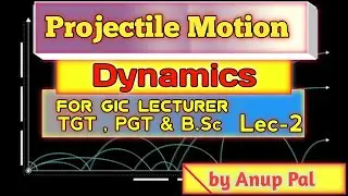 PROJECTILE MOTION | LEC-2 | FORMULAS RELATED TO PROJECTILE MOTION |  GIC- LECTURER, TGT , PGT & B.Sc