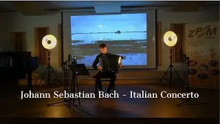 Johann Sebastian Bach - Italian Concerto BWV 971: I (Allegro) Accordion Jakub Knapik