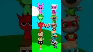 Sprunki Vs Talking Tom Hero Dash #shorts #sprunki #talkingtomherodash