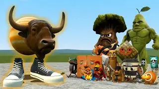 EVOLUTION OF NEW IL BISONTE GIUPPITERE! - Italian Brainrot Memes In Garry's Mod!