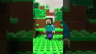 Lego Minecraft Stop Motion - Creeper Mayhem