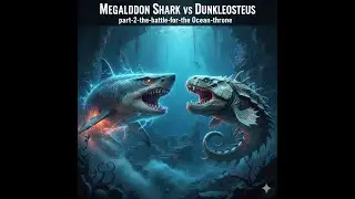 Megalodon vs Dunkleosteus Who Awakens First in megalodon shark vs dunkleosteus Predatorpart 2 the ba