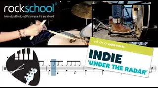 Rockschool Premiere Drums - 'Under The Radar' [WITH BACKING TRACK]