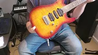 Демонстрация и обсуждение гитары Harley Benton Fusion-III HSH Pro Series, копия Killer AXE, бюдже...