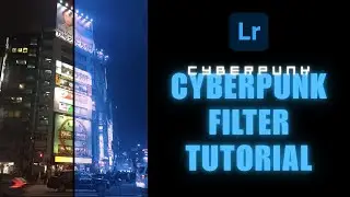 Lightroom Mobile: Cyberpunk Glow Effect 🌃 Step-by-Step Edit 🔧