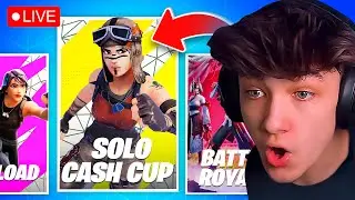 NEW SOLO *SERIES* CASH CUP! (Fortnite Tournament)