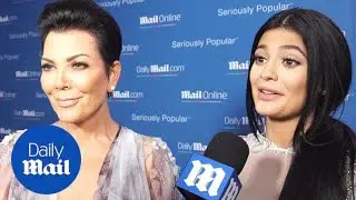 Kris and Kylie Jenner in Cannes 'we check DailyMail.com everyday' - Daily Mail