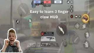 My 3 Finger Claw HUD Layout For COD Mobile! Easy to Learn 3 Finger Claw