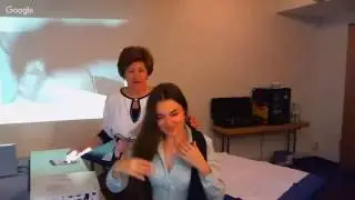 Natalia Nikushina. The training SCENAR therapy home (personal) SCENAR devices. Part 7