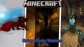 Minecraft BE: Top Unique Mods/Addons for 1.17+ |  New Updates & Features