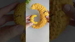НОВЫЙ урок по вязанию крючком! Как связать луну крючком, простой видеоурок