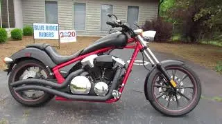 2012 Honda Fury 1300 Cobra swept exhaust