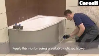 Tiling the bathroom: Mosaics