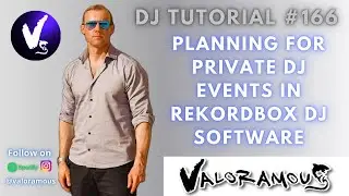 DJ Tutorial 166 | Planning for Private DJ Events in Rekordbox DJ Software