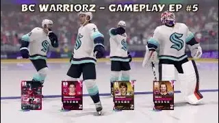 NHL 23 (PS4) | NHL HUT: BC Warriorz | 3 1 Min Periods - Gameplay Episode #5