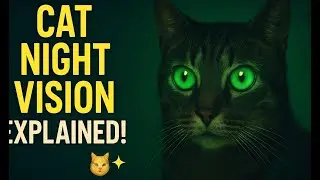 Cat Night Vision Explained! 😼✨