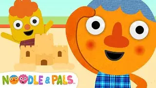 Hide and Seek 2 | Playground Vocabulary | Lower Case version | Noodle & Pals