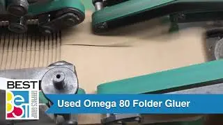 Best Graphics (USA) - Used Omega Straightline Auto bottom Folder Gluer