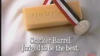 Cracker Barrel Cheese Television Commercial 1989