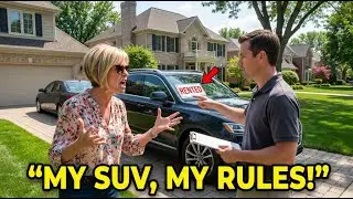 Karen Parked Her SUV Across My Driveway for a Week — I Rented It Back to Her at $50 a Day