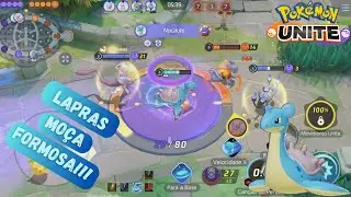 GAMEPLAY COM LAPRAS O DEFENSOR MAIS UTILIZADO NO MUNDIAL DE POK&Eacute;MON UNITE