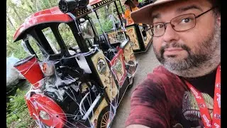 2025 Riding The Dino Express Train At Dinosaur World Florida Full Ride